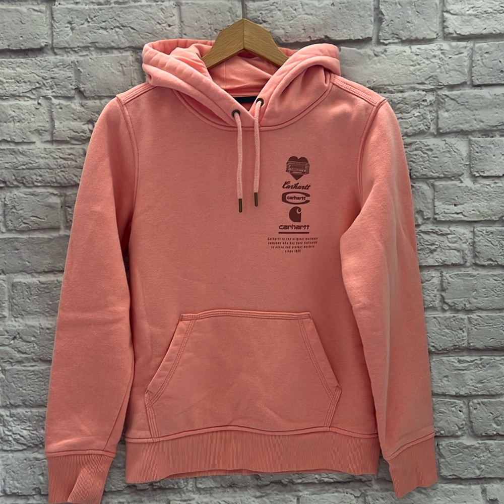 Carhartt relaxed fit special edition peach hoodie excellent